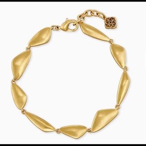 Kendra Scott Kira link Gold bracelet NWT